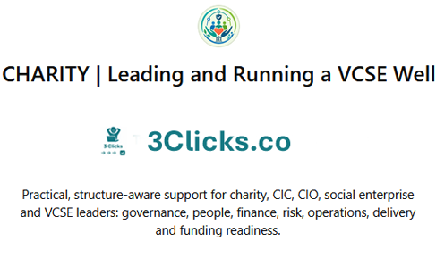 CHARITY Leading a VCSE